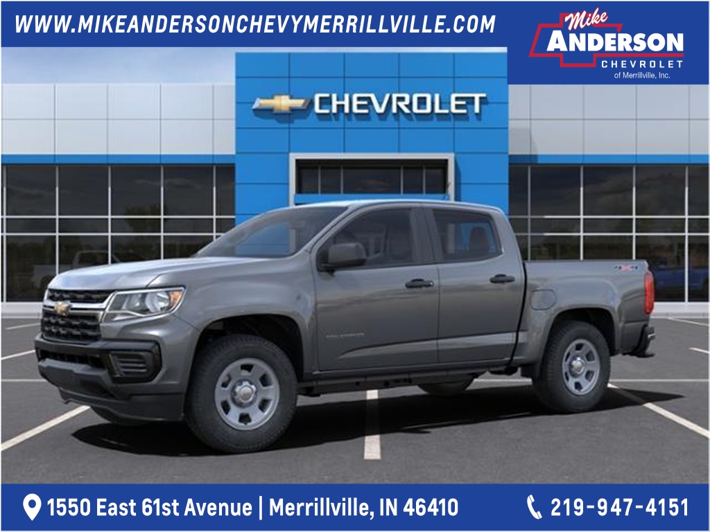 new 2021 chevrolet colorado work truck 4d crew cab in